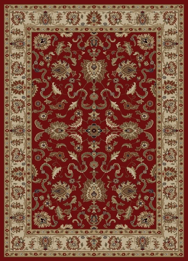 Contemporary Ankara Agra Red Traditional Oriental Rug - 5u00273X7u00273 traditional oriental rugs