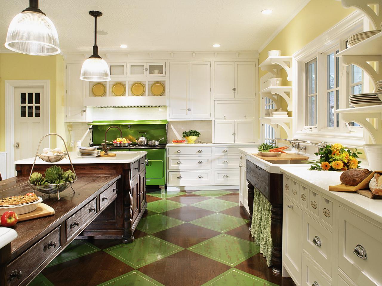 Contemporary Beautiful, Efficient Kitchen Design and Layout Ideas kitchen theme ideas