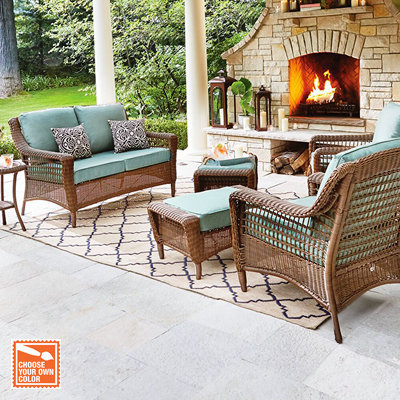 Contemporary Customize Your Patio Set outdoor patio furniture
