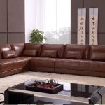 Contemporary Free Shipping living room sectional leather Corner sofa, classic L shaped  European sofa set l shape design