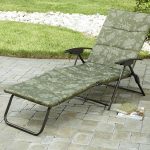 Contemporary Jaclyn Smith Cora Padded Folding Chaise folding patio lounge chairs