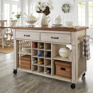 Contemporary Kitchen Carts - Shop The Best Deals For May 2017 kitchen carts and islands