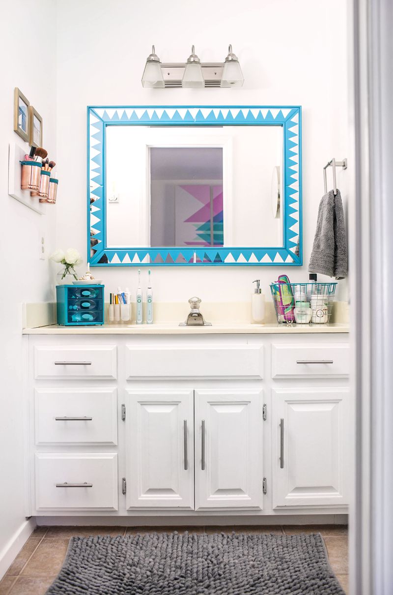 Contemporary Organize Your Bathroom Vanity Like a Pro! (click through for tips) bathroom vanity organizers