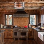 Contemporary SaveEmail rustic wood kitchen cabinets