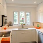 Contemporary Small Kitchen Design: Smart Layouts u0026 Storage Photos | HGTV kitchen ideas for small kitchens