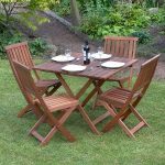 Contemporary Solid Wood Transitional 7PC Dining Room Table Chair Set . wooden garden table and chairs