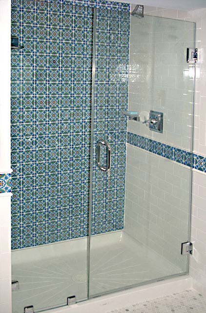 Contemporary Standard and Custom Frameless Glass Shower Doors glass bathroom doors