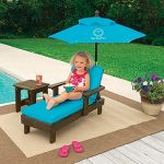 Contemporary Sun Smarties Kids Chaise Outdoor Furniture Set | OneStepAhead.com garden furniture for kids