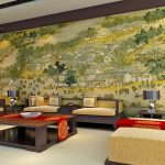 Cool Beautiful Living Room Wall Design wall designs for drawing room