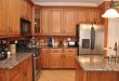 Cool Best Countertops for Oak Cabinets | ... Modern Granite Countertops Wooden  Style kitchens with oak cabinets