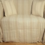 Cool Coton Cream/Oatmeal Striped Extra Large 3 or 4 Seater Throw cms and 3 seater sofa throws