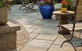 Cool Create an outdoor living space with patios, walls and fire pits Bucks outdoor patio flooring