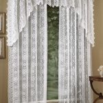 Cool Hopewell Lace - White white lace curtains