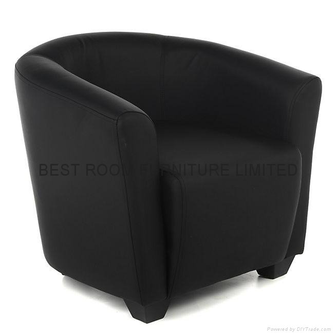 Cool ... mordern single leather sofa chairs with small leather stool pouf 4 ... small sofas and chairs