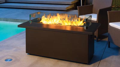 Cool Regency® Plateau® PTO30CFT Outdoor Gas Firetable gas outdoor fireplace