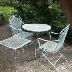 Cool Repainting Metal Furniture: Easy as 1-2-3 metal patio table