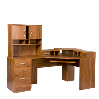 Cool Reversible Corner Workcenter with Hutch corner computer desk with hutch