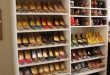 Cool Spectacular Shoe Storage contemporary-closet closet shoe rack