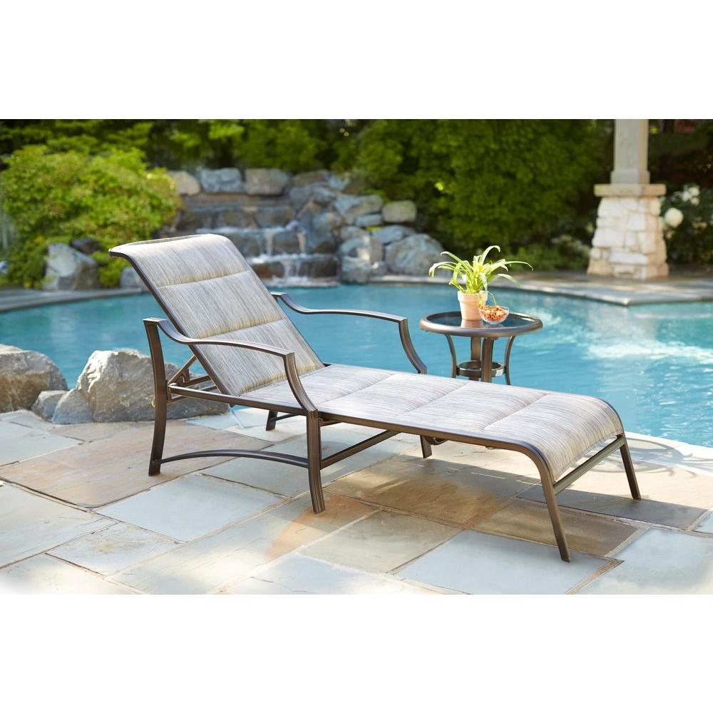 Cool Statesville Padded Patio Chaise Lounge outdoor patio loungers