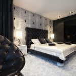 Cool View in gallery black and white bedrooms with a splash of color