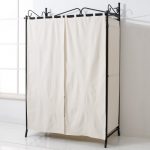 Cool ... Wardrobe-Breezy-with-Metal-Frame-and-Cotton-Cover- ... metal frame wardrobe