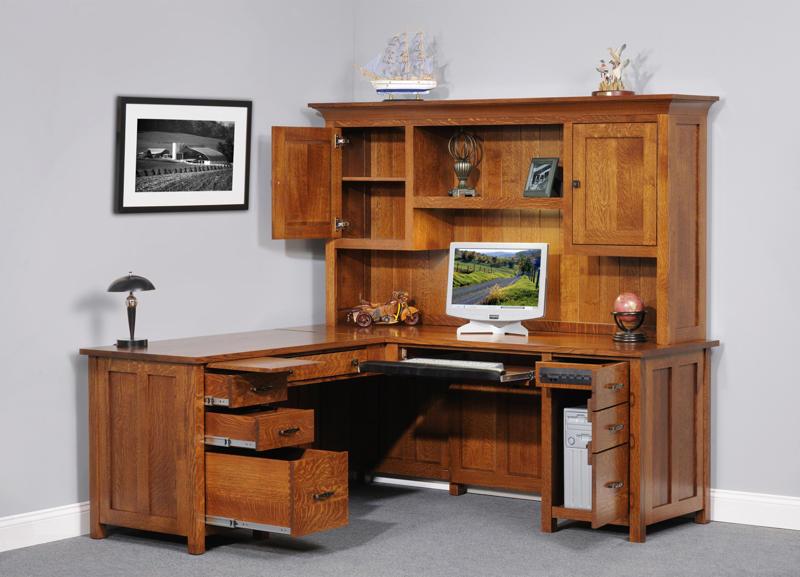 Cool Wood Corner Desk With Hutch. Furniture ArtfulTherapy.net - Corner Desk Hutch corner office desk with hutch