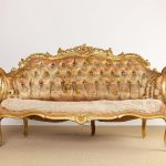 Cozy 19th Century French Rococo Style Louis XV Settee rococo style furniture