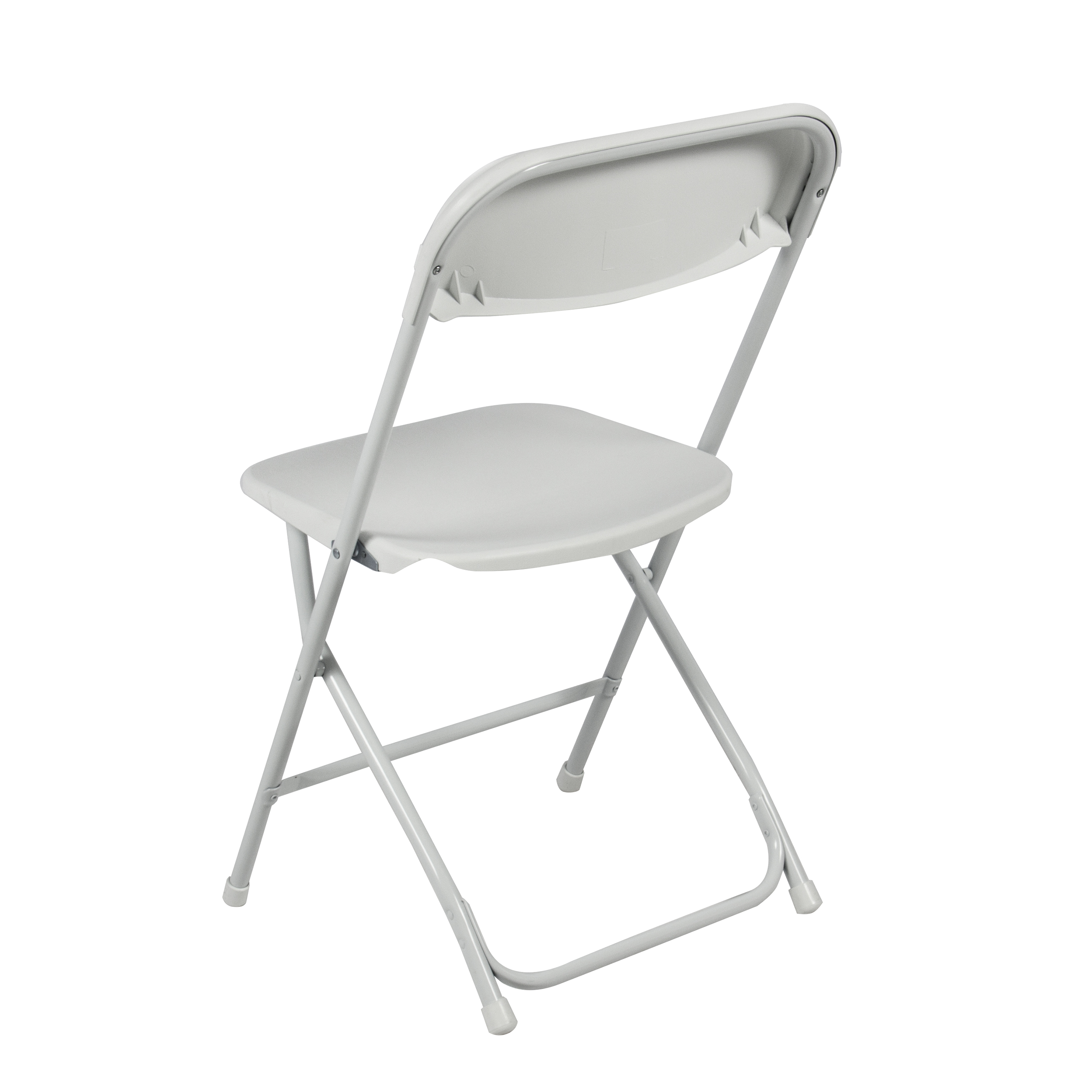 Cozy (5) Commercial White Plastic Folding Chairs Stackable Wedding Party Event  Chair plastic folding chairs