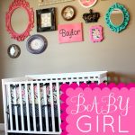 Cozy baby girl room ideas decorating.. Super cute idea for a little baby girls baby girl room wall decor