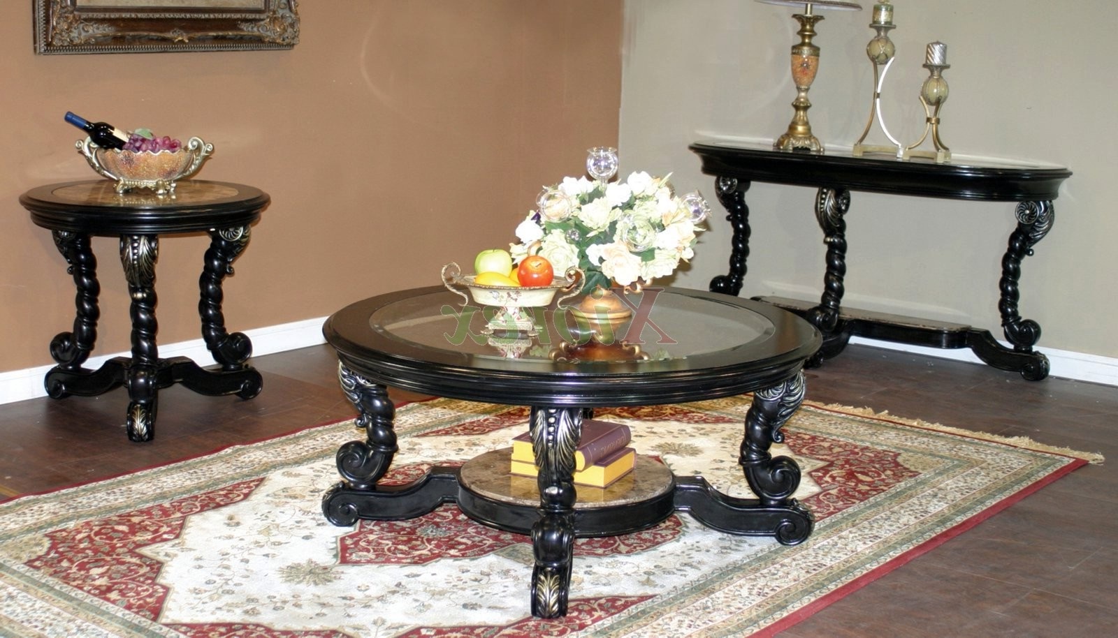 Cozy ... Black Coffee Tables And End Table Sets Alya Coffee Table Set round coffee table and end tables