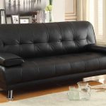 Cozy Black Leather Sofa Bed black leather sofa bed
