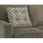Cozy ... Calabria Graphite Grey Chenille Fabric Sofa chenille fabric sofa