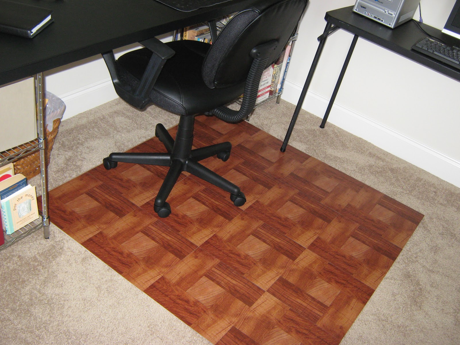 Cozy DIY  small desk chair mats for carpet
