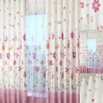 Cozy Korean Pink Floral Girls Bedroom Jacquard Heavy Sweet Floral Curtains floral bedroom curtains