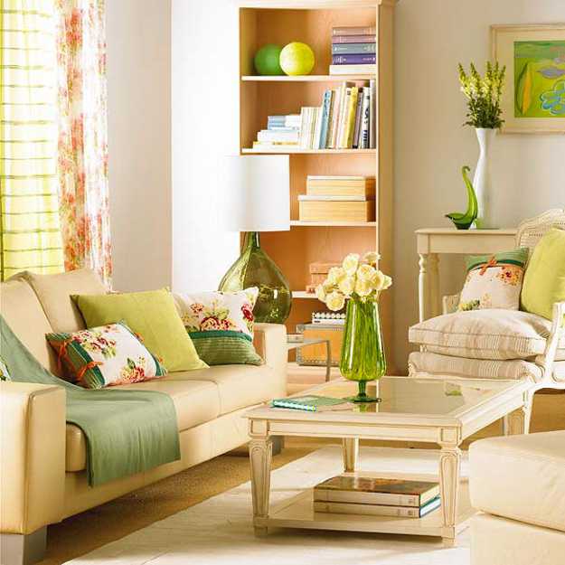 Cozy Living room, Spring Decorating Living Room Design Green Color 1 10 Reasons living room decorative accessories