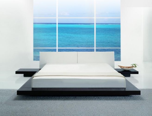 Cozy Opal - Low Profile Platform Bed contemporary-bedroom low profile platform bed