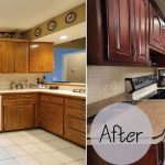 Cozy Schrock Before and After kitchen cabinet refacing before and after