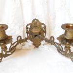 Cozy vintage french piano candle holder brass wall candle holder brass wall brass wall candle holders