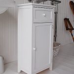 Cozy White wooden free standing bathroom cabinet bathroom cupboards freestanding
