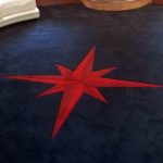 Compact Custom Marine Carpet with Inlaid Design custom marine carpet