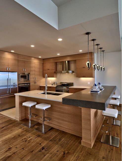 Cute 30 Elegant Contemporary Kitchen Ideas. Contemporary kitchen ideas | interior  design, home ideas for interior decoration of home