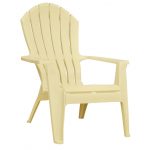 Cute Adams Adirondack Stacking Chair in Banana - Ace Hardware plastic adirondack chairs