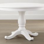 Cute Avalon 45 white round dining table