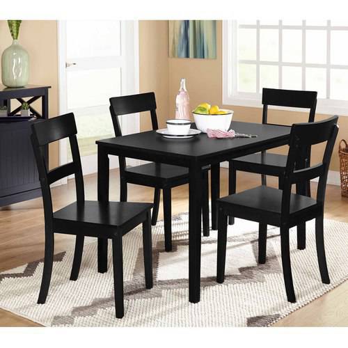 Cute Beverly 5-Piece Dining Set, Multiple Finishes - Walmart.com 5 piece dining set