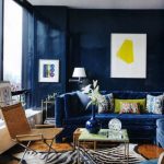 Cute Blue velvet couch navy blue velvet sofa