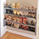 Cute Clever shoe storage - need a joiner for this though shoe racks for small spaces
