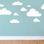 Cute Cloud Wall Stickers for Nursery cloud wall stickers