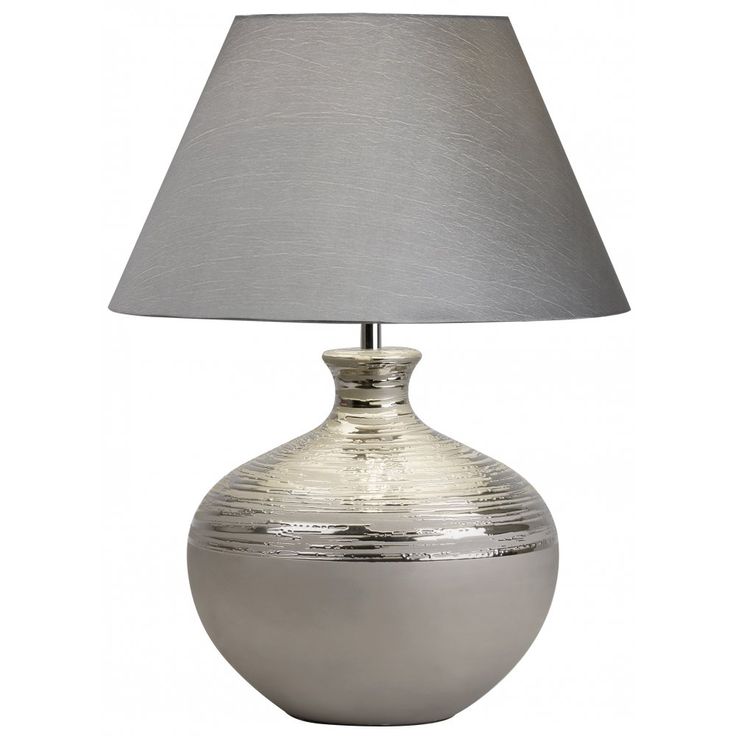 Cute Exceptionally Beautiful Silver Table Lamps | Light Decorating Ideas silver nightstand lamps