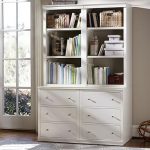Cute Logan Bookcase with Drawers #potterybarn bookcase with drawers