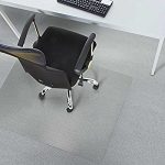 Cute Office Marshal® Polycarbonate Chair Mat for Carpet Floors, High Pile - 36 polycarbonate chair mats for carpet